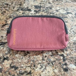 Brand new lululemon mini belt bag, brier rose